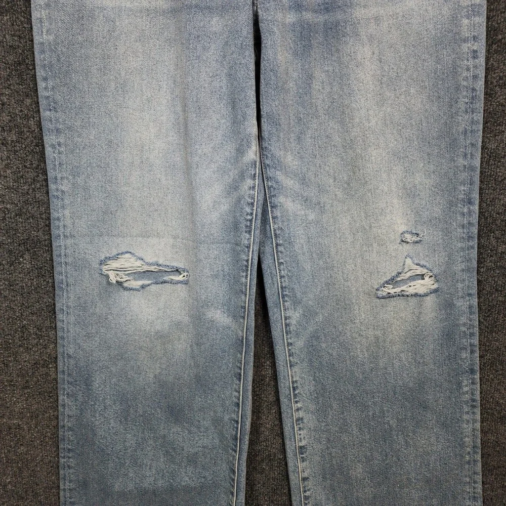 Pistola Hendrix Women's Wide‎ Leg Jeans Size 28 Y2K Grunge Distressed NWT